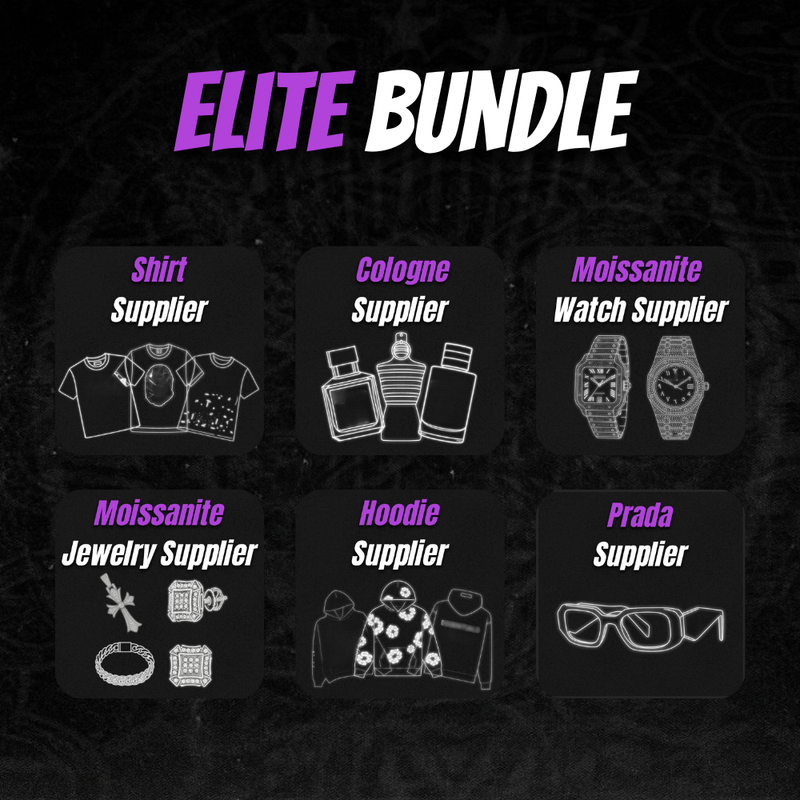 ELITE Supplier Bundle ( ALL VENDORS INCLUDED OVER 25 )